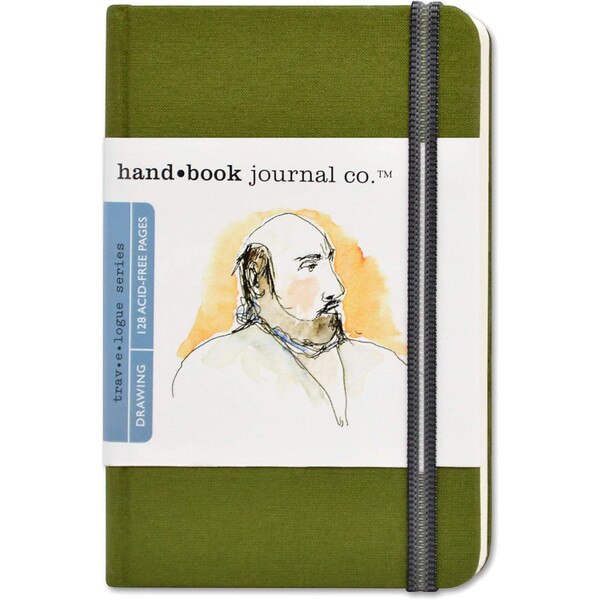Green travel notebook